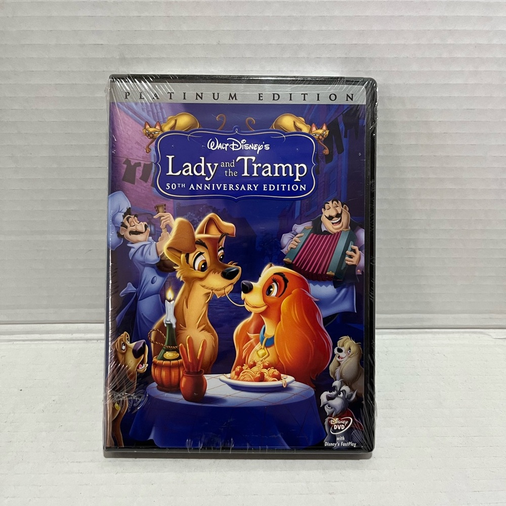 Sealed -Lady and the Tramp 50th anniversary DVD widescreen